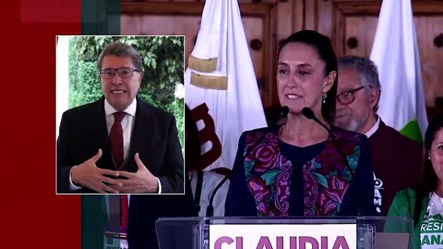 Claudia Sheinbaum generó una esperanza positiva : Ricardo Monreal | Antilogía