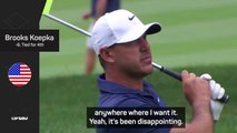 Koepka trying to turn round 'very disappointing' 2024