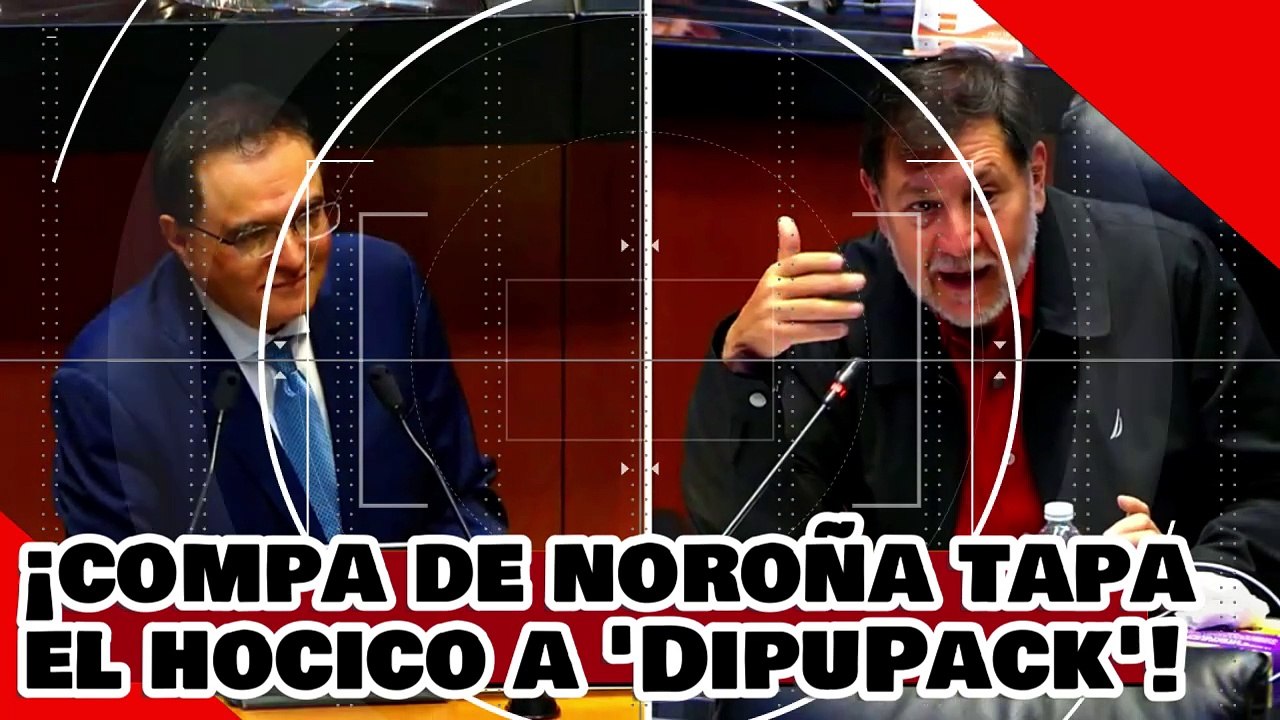 ¡VE! ¡’Compa de Noroña’ le cierra el Hocico a dipupack de Alito por atacar la aplanadora de la 4T!