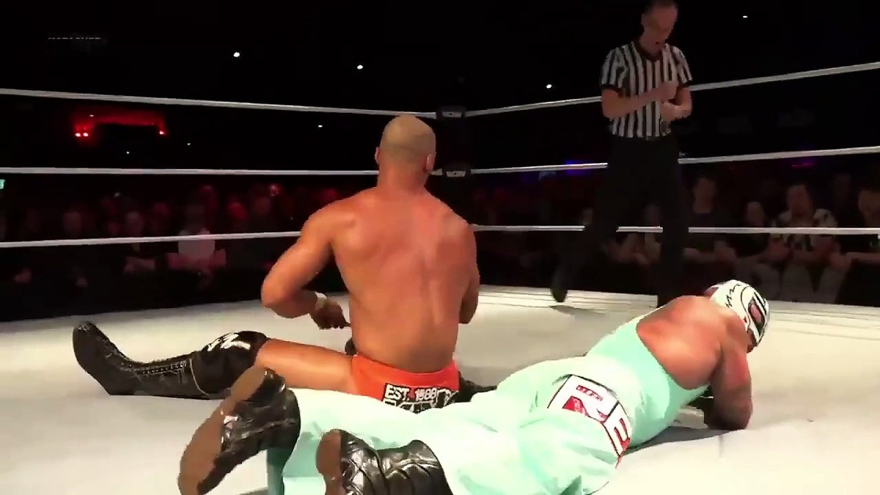 Rey Mysterio Vs Ricochet ( From Stacked 2017 )