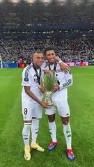 Ronaldo Mbappé x Bellingham ❤️ #UCL #SuperCup #RealMadrid