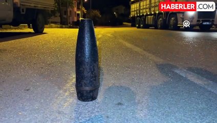 Bursa'da Birinci Dünya Savaşı dönemine ait top mermisi bulundu