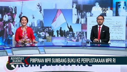Jelang Masa Kepemimpinan Akhir, Pimpinan MPR Sumbangkan Buku ke Perpustakaan MPR RI