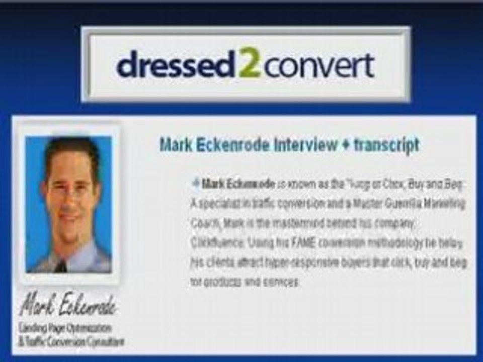 Dressed 2 Convert Explode your Sales & Opt-In