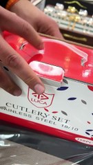 سرویس قاشق چنگال اروپایی برند لوکا با طراحی بسیار شیک!