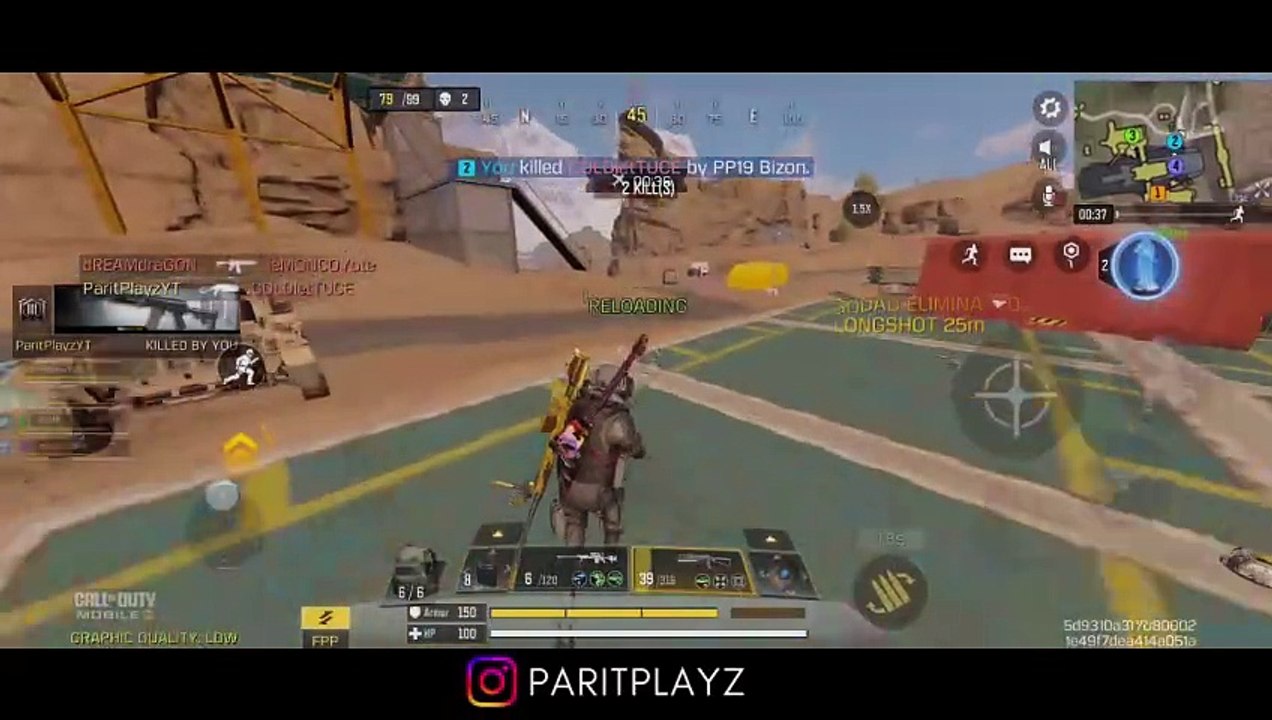 Sniping & Executing Enemy | Call Of Duty Mobile