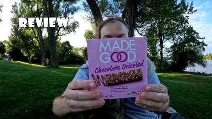 Made Good chocolate drizzle granola bar Review