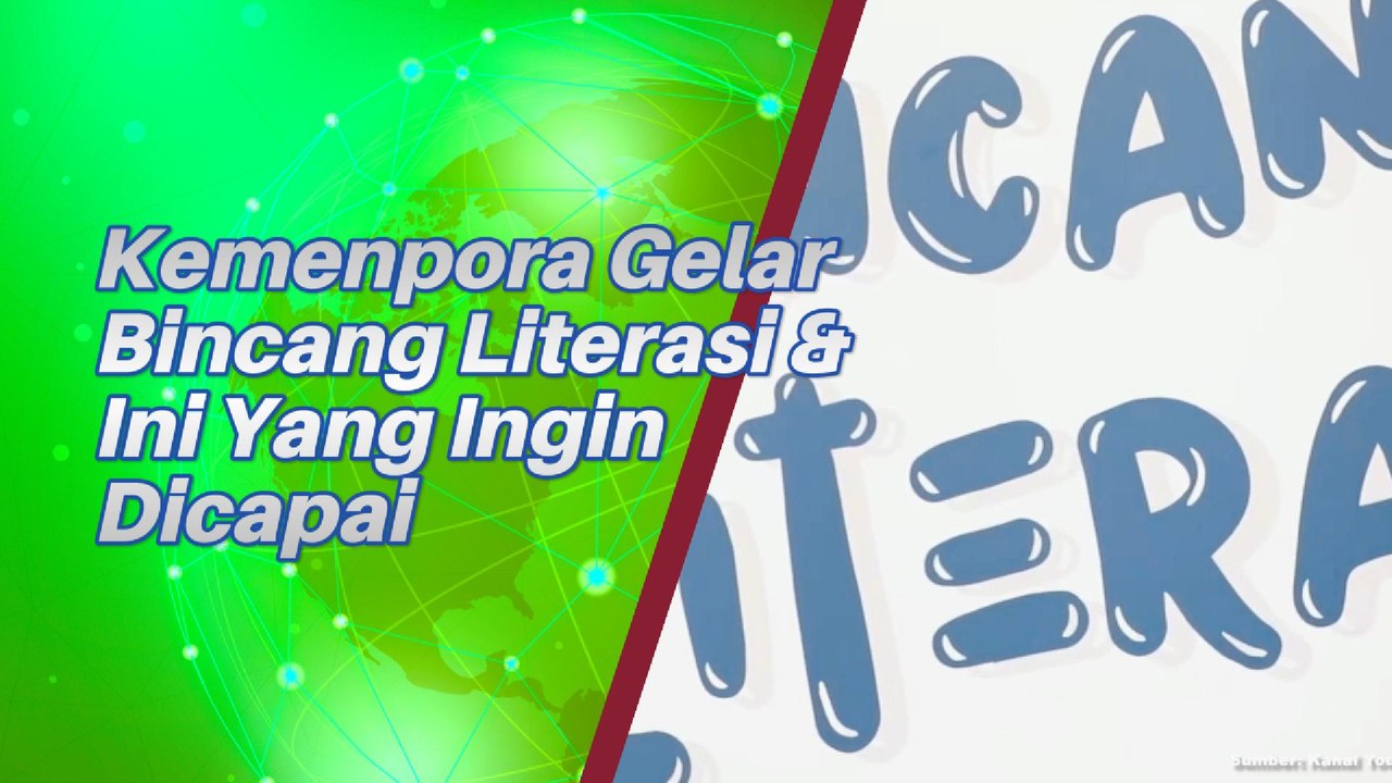 Kemenpora Gelar Bicara Literasi Sambut HUT RI Ke 79