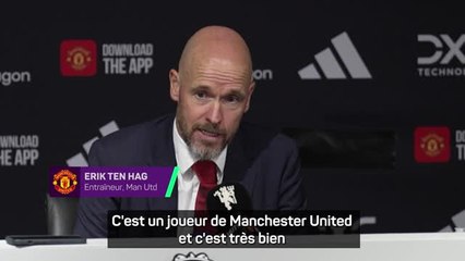Man Utd - Ten Hag sur les débuts de Zirkzee : "Ce but va lui donner de la confiance"