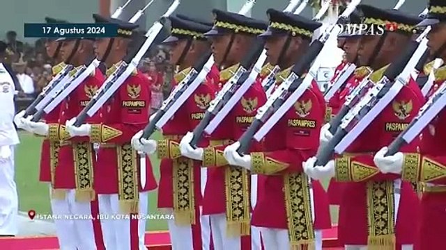 [FULL] Upacara Pengibaran Bendera Perdana di IKN HUT ke-79 RI, Presiden Jokowi Pimpin Langsung!
