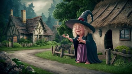 The Wise Witch and the Magic Mirror Short Animated Story @storytimeadventures-Mani