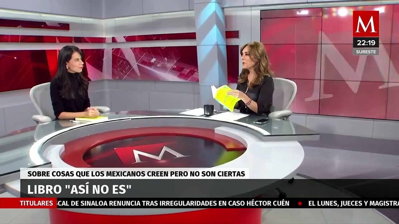 Viri Ríos presenta su libro "Así no es", aborda el tema de la desigualdad