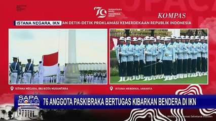76 Paskibraka dari Berbagai Provinsi Sukses Jalankan Tugas Bersejarah dalam HUT ke-79 RI di IKN