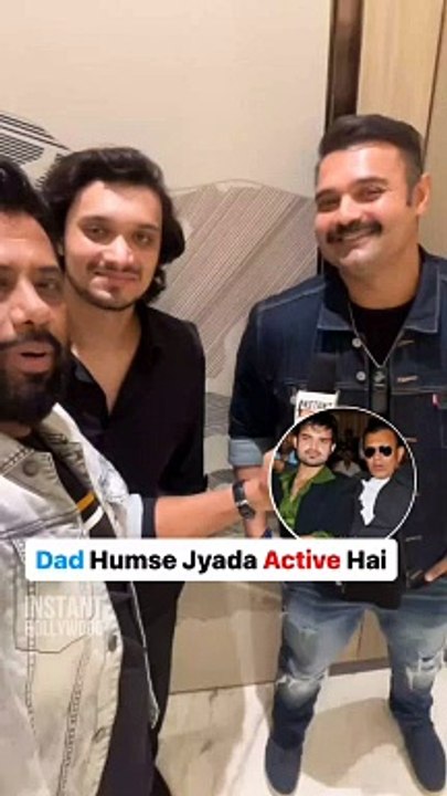 Mithun Chakraborty's son talking about their dad's health and activeness status.