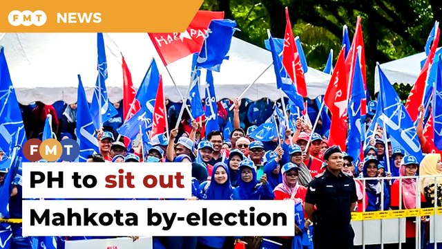 PH to sit out Mahkota by-election, backs BN candidate