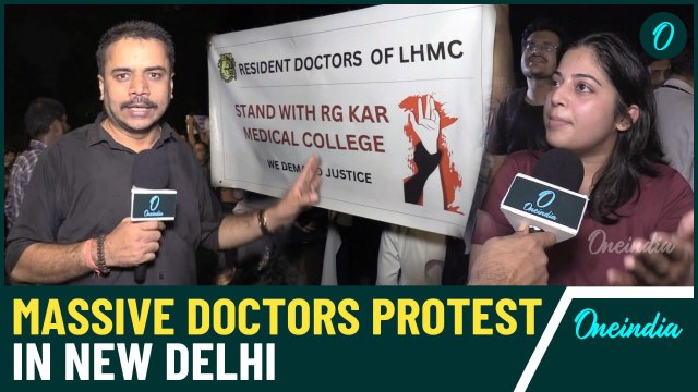 Kolkata RG Kar Hospital Case: Doctor Protests On The Streets of Delhi-NCR, Demands Justice-Security