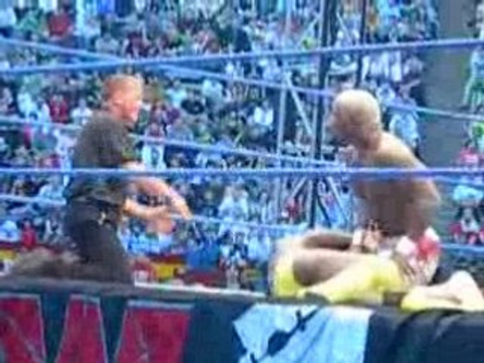 Shelton Benjamin Vs Kofi Kingston wrestlemania en valencia 2