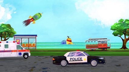 Finger Family Vehicles (2D) _ +More Nursery Rhymes _ Kids Songs - CoCoMelon