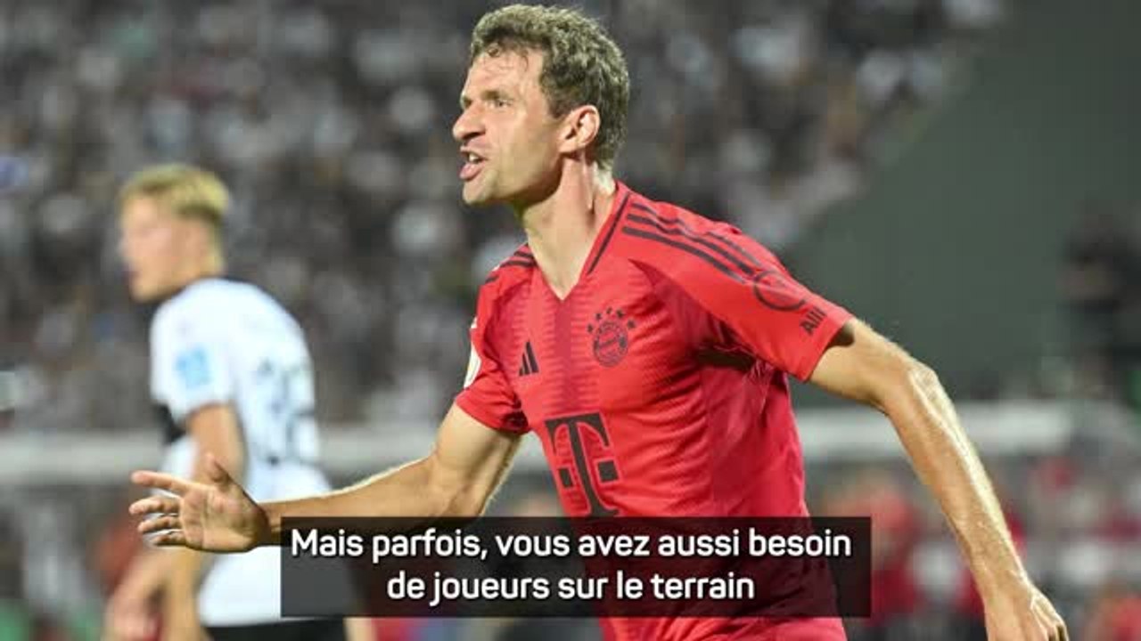 Bayern - Kompany : "Müller joue chaque match comme une finale de Ligue des champions"