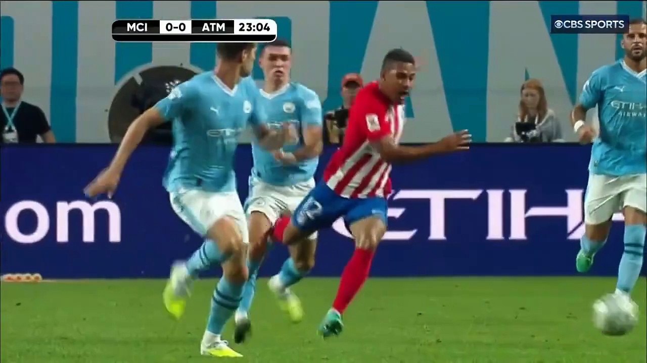 Atletico vs Man City 3-1- All Goals & Highlights - Friendly Match 2024