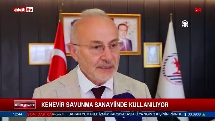 Kenevir savunma sanayiinde kullanılıyor
