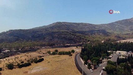 İzmir Karşıyaka'da hasarın boyutu havadan görüntülendi