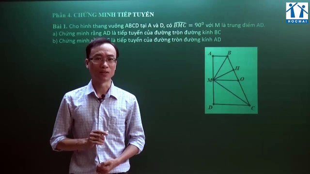 15. Bài 04. Tiếp tuyến và phương pháp chứng minh tiếp tuyến. (Luyện thi vào 10 Chuyên Toán CT1 ) - HOCMAI 2024-05-19 15_56