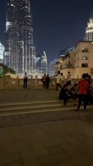 Something magical that you will see only once in a lifetime #burjkhalifa #dubai #fun #travel #torrist #emates #flydubai