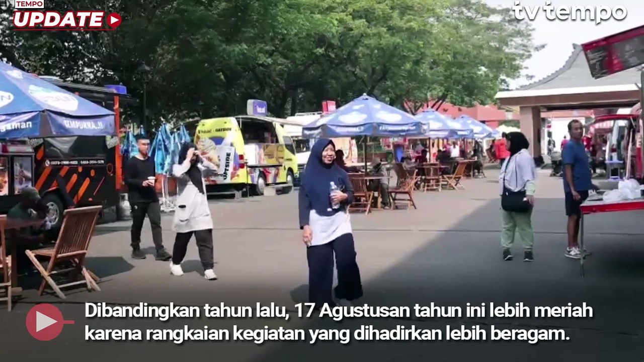 Kemeriahan Lomba Perayaan HUT Kemerdekaan RI ke-79 di TMII