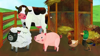 Finger Family Farm Animals _ CoComelon Nursery Rhymes _ Kids Songs