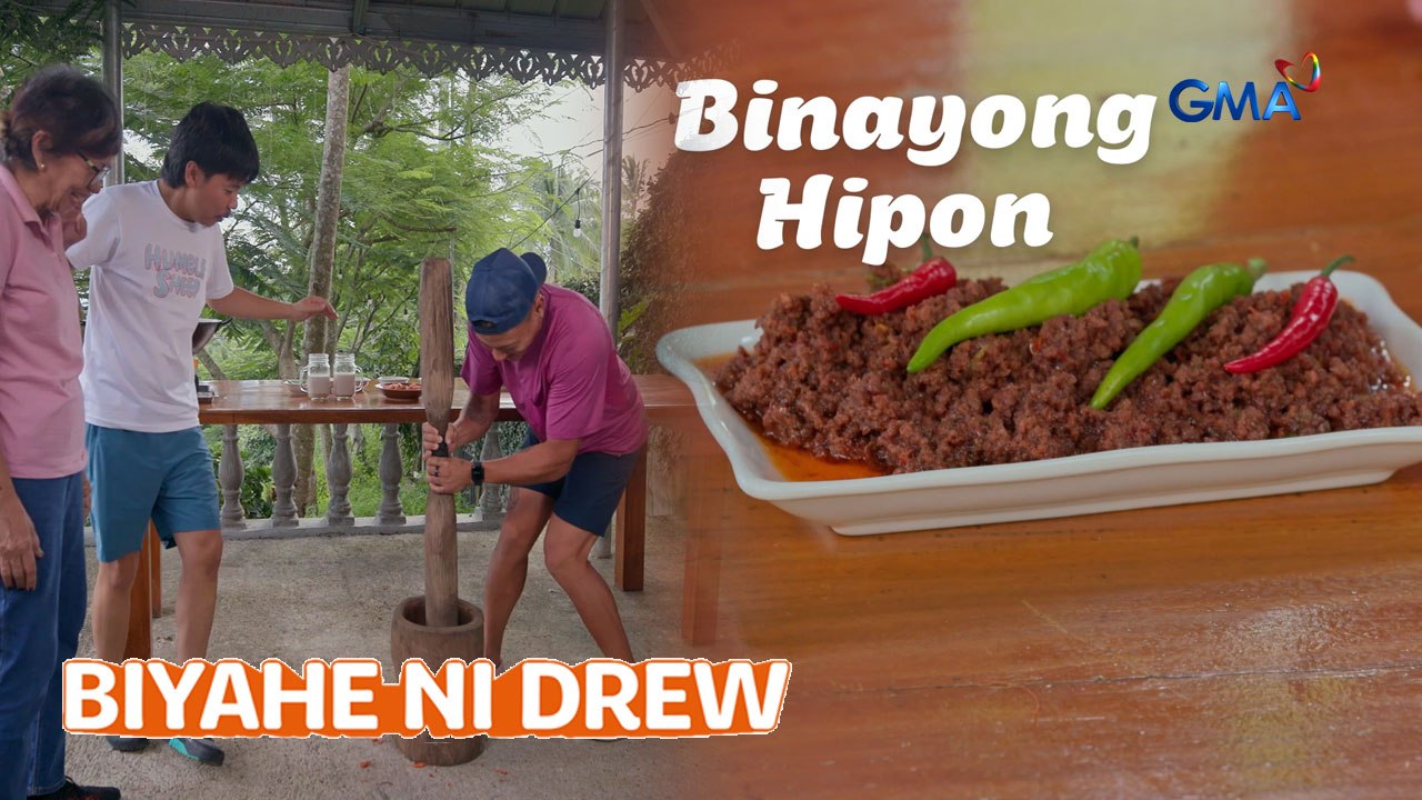 Biyahero Drew at Empoy Marquez, nagpagalingan sa pagbayo ng hipon! | Biyahe ni Drew