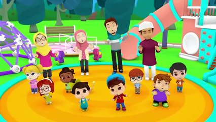 Finding the Qiblah _ Islamic Cartoon _ Omar & Hana English