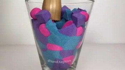 Very Satisfying and Relaxing Compilation 148 Kinetic Sand ASMR