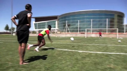 Burak Yılmaz'dan resital! Antrenmanda şovunu yaptı