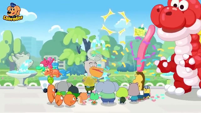 The Growing Nose _ Good Habits _ Kids Cartoons _ Sheriff Labrador Police Cartoon