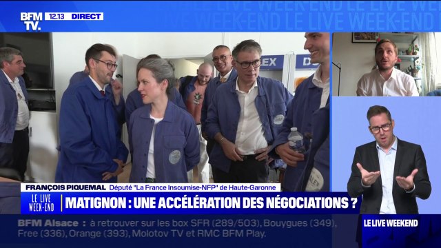 Réunion à l'Élysée: Nous avons un président qui n'accepte pas les résultats démocratiques quand ils lui déplaisent, au point de faire des tergiversations , affirme François Piquemal, député LFI-NFP