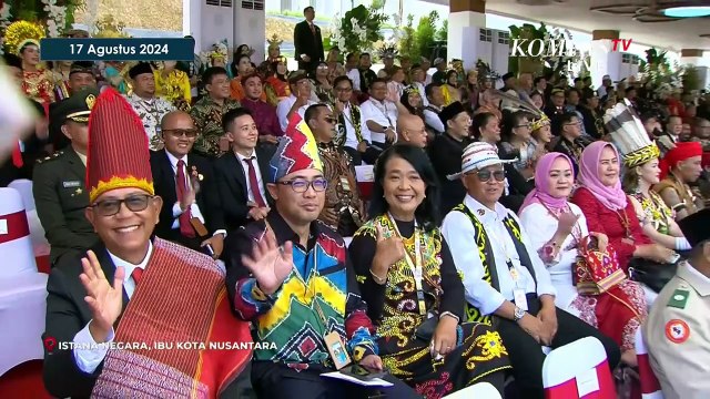 [FULL] Pertama Kali! Detik-Detik Penurunan Bendera Merah Putih di IKN saat Upacara HUT ke-79 RI