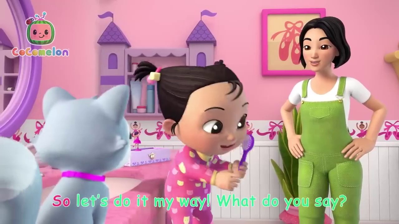 Cece's Kitty Cat Play Song!  - CoComelon Nursery Rhymes & Kids Songs