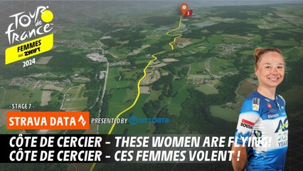 These women are flying! - Tour de France Femmes avec Zwift 2024