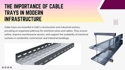 Best Cable Trays In UAE - TradersFind