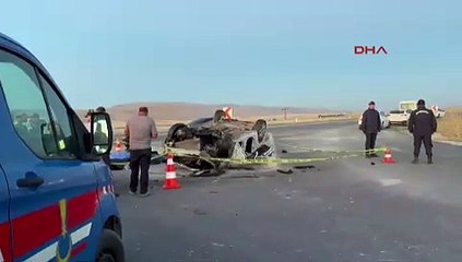 Cenazeye giderken kaza yaptılar; 4 ölü, 2 yaralı