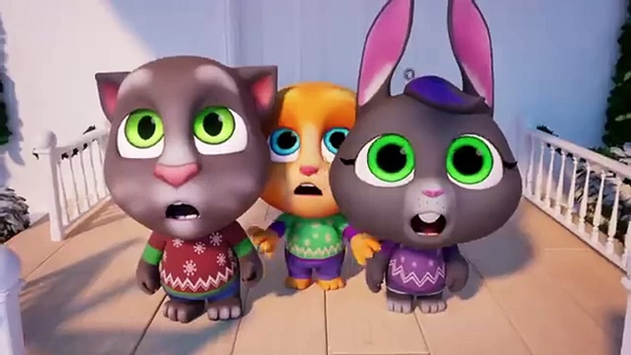 A Big Snowman ⛄ Talking Tom Shorts (S3 Episode 6)