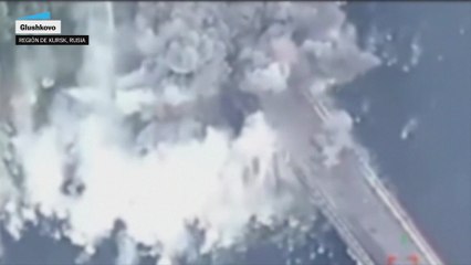 Ucrania destruye un puente clave en territorio ruso