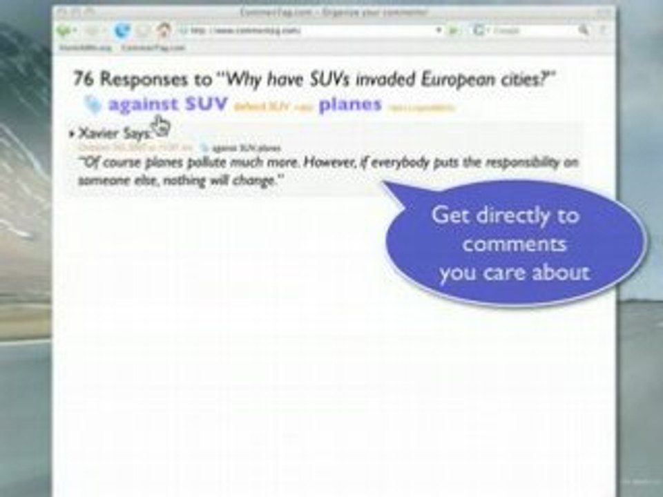 Commentag.com - sorted thinking (teaser)