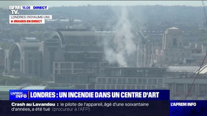 Londres: un incendie s'est déclaré dans un centre d'art