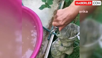 Çorum'un Gökdere köyünde su kesintisi mağduriyeti yaşanıyor