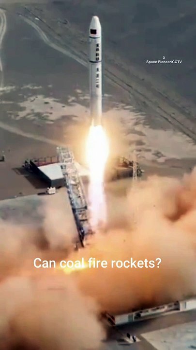 China's coal powered rocket