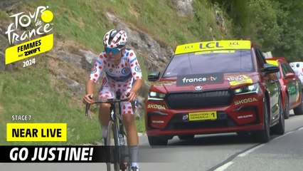 Go Justine! - Stage 7 - Tour de France Femmes avec Zwift 2024