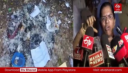 పోలవరం ప్రాజెక్టు దస్త్రాలు దగ్ధం