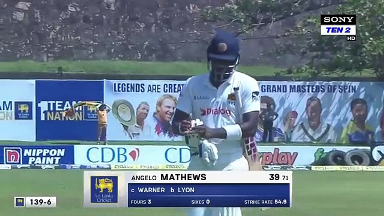 1st Test - Day 1 - Lyon's Impressive Fifer - Australia Tour Of Sri Lanka - 29th June 2022